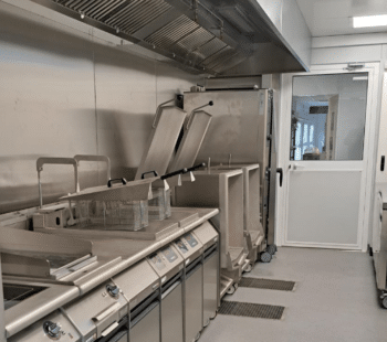 Photo d'une réalisation de MOOV&COOK avec la location de cuisine temporaire