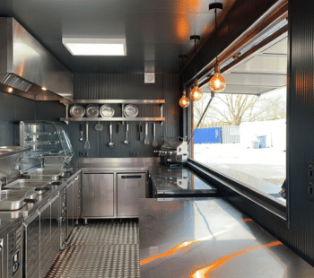 Intérieur kiosque événementiel