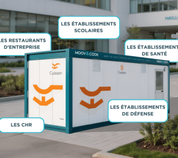 Cuisine temporaire professionnelle